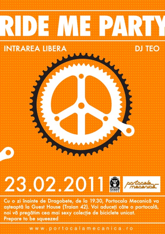 Ride Me Party / Portocala Mecanica-NEAPARAT.ro