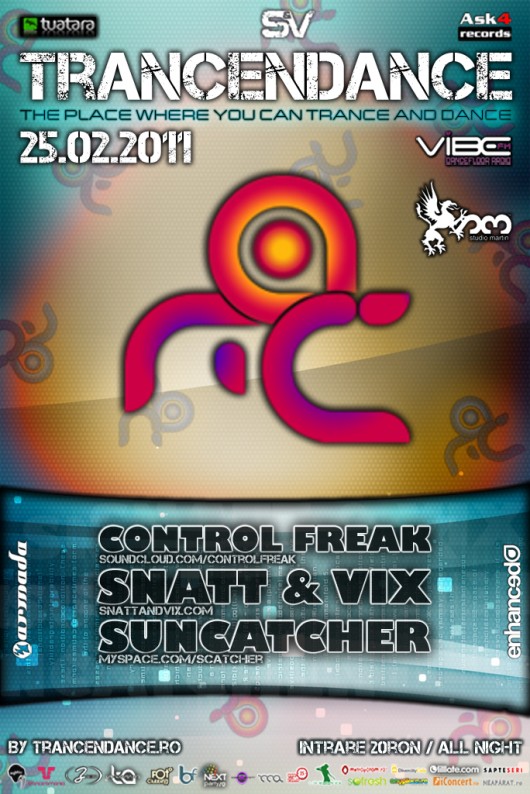 Suncatcher, Snatt & Vix, Control Freak / Studio Martin-NEAPARAT.ro