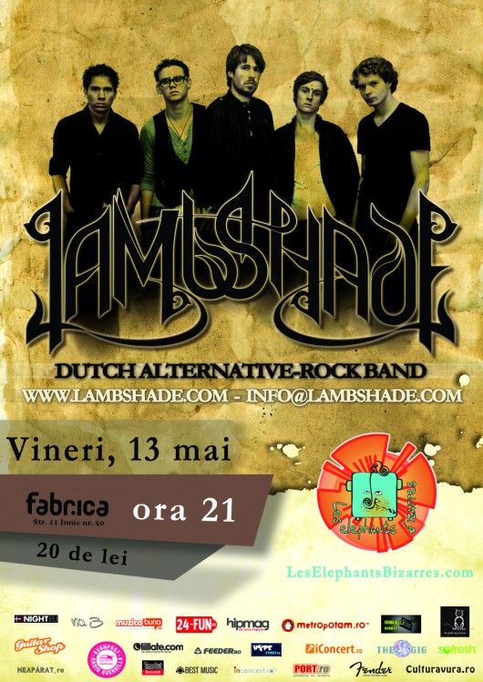 Lambshade si Les Elephants Bizzares in Fabrica -NEAPARAT.ro