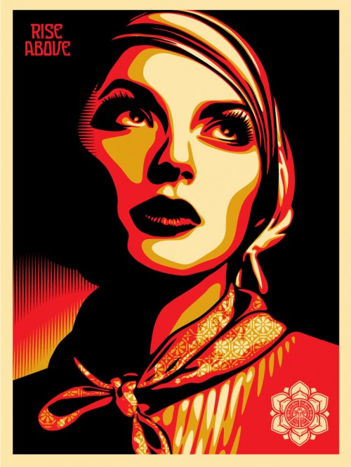 Rise Above Rebel OBEY -NEAPARAT.ro