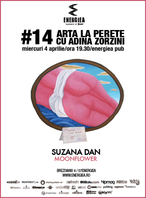 ARTA LA PERETE #15 | Moonflower : SUZANA DAN -NEAPARAT.ro