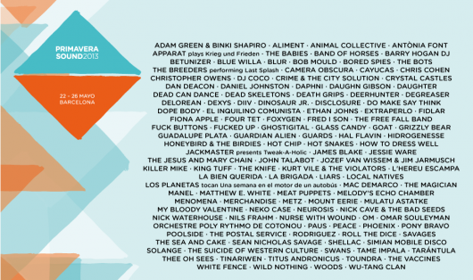 primavera 2013