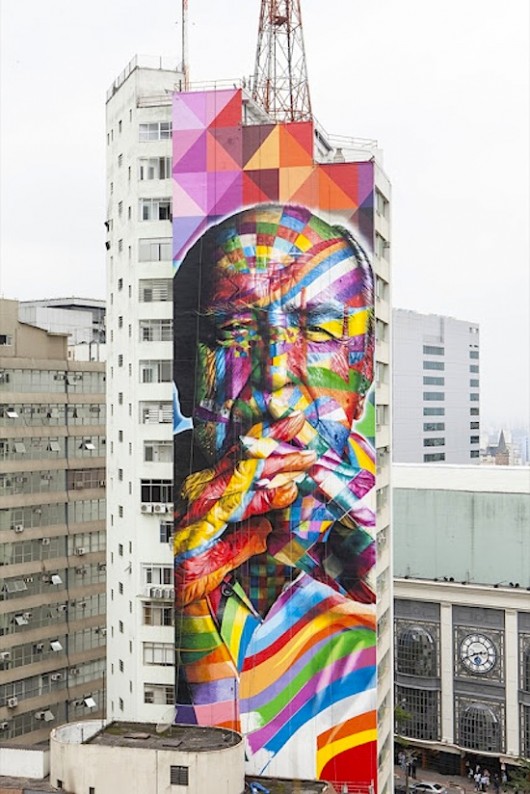 Eduardo Kobra  Sao Paulo   Brazil