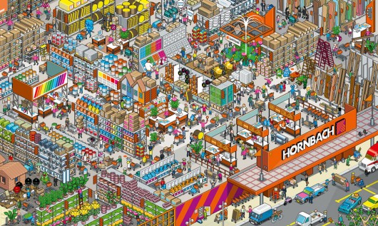 Hornbach DIY store by eBoy