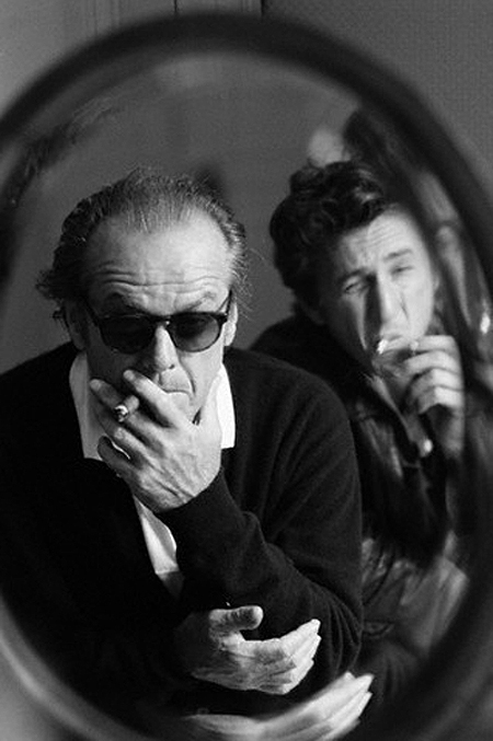 American Actors Jack Nicholson and Sean Penn