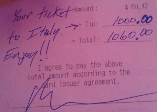 $1K tip