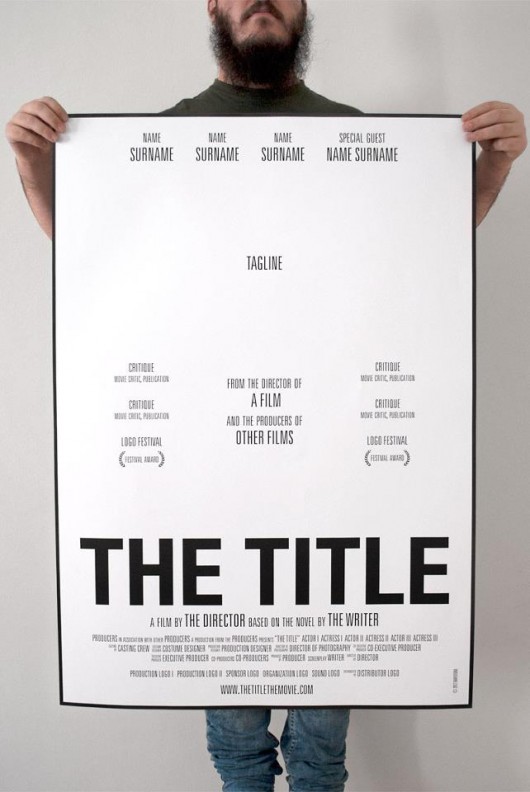 How to make a movie poster.