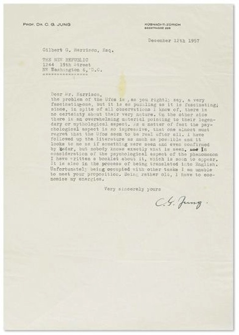 Carl Jung 1957 si  ozn-urile