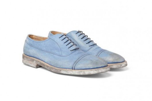 Maison Martin Margiela Washed Leather Oxfords