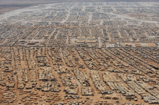 Mafraq   Jordan  100,000 Syrian refugees Mandel Ngan