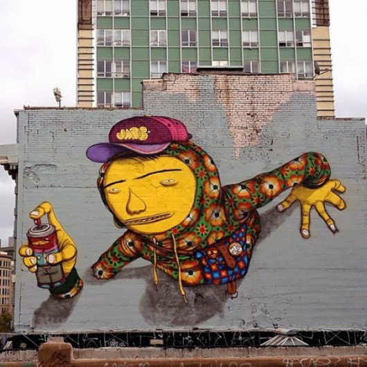 Os Gemeos in San Francisco