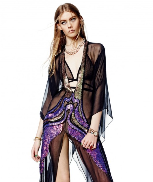 Ondria Hardin  Vogue Japan February 2014