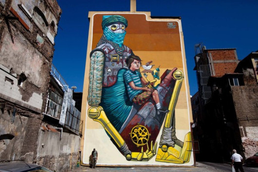 Pixel Pancho turcia - istanbul
