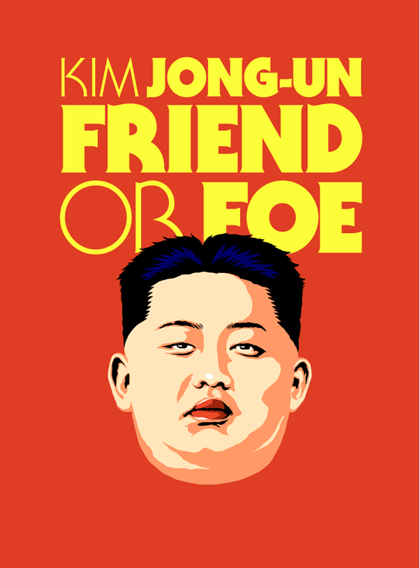 Kim Jong-Un Friend or Foe Project by Butcher Billy